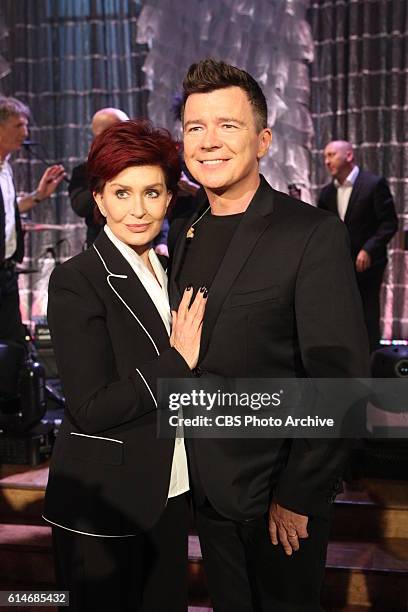 Singer-songwriter Rick Astley discusses his new album "50" on "The Talk," Friday, October 14, 2016 on the CBS Television Network. From left, Sharon...