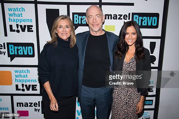 Pictured : Meredith Vieira, J.K. Simmons and Kay Adams --