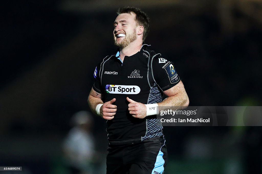 Glasgow Warriors v Leicester Tigers - European Rugby Champions Cup