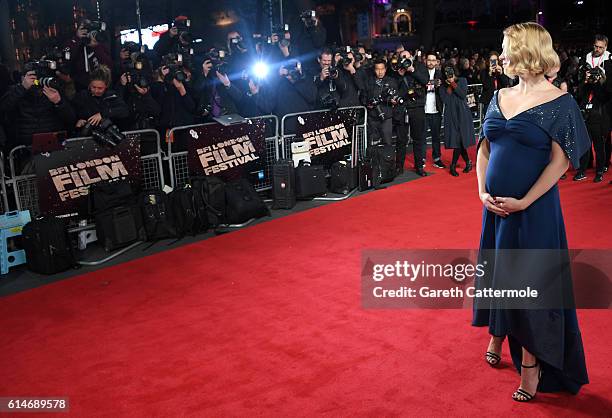 Actress Lea Seydoux attends the 'It's Only The End Of The World' BFI Flare Special Presentation screening during the 60th BFI London Film Festival at...