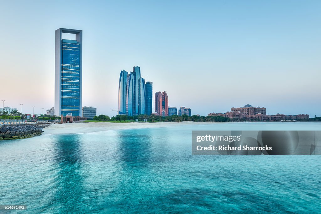Abu Dhabi sunrise
