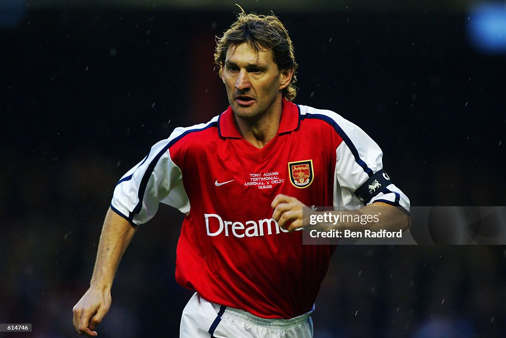 Tony Adams of Arsenal