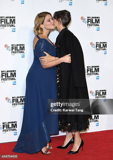 Lea Seydoux and Marion Cotillard attend the 'It's Only The End Of The World' BFI Flare Special Presentation screening during the 60th BFI London Film...