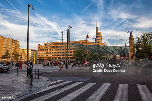 place flagey - flagey stock pictures, royalty-free photos & images