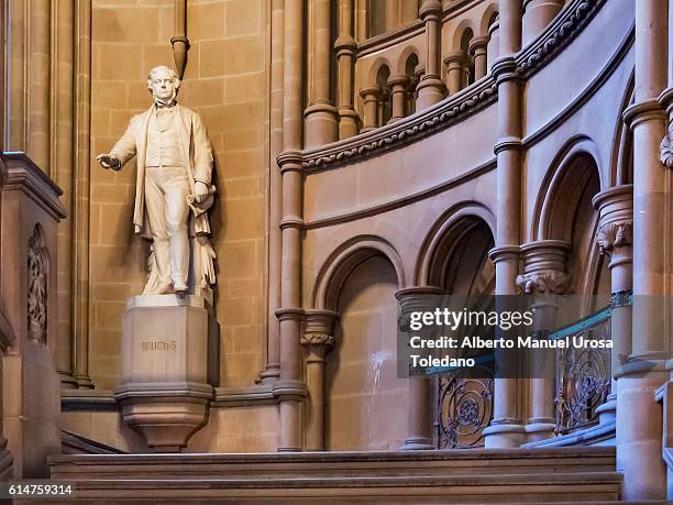 england, manchester, town hall - conservative politics stock pictures, royalty-free photos & images