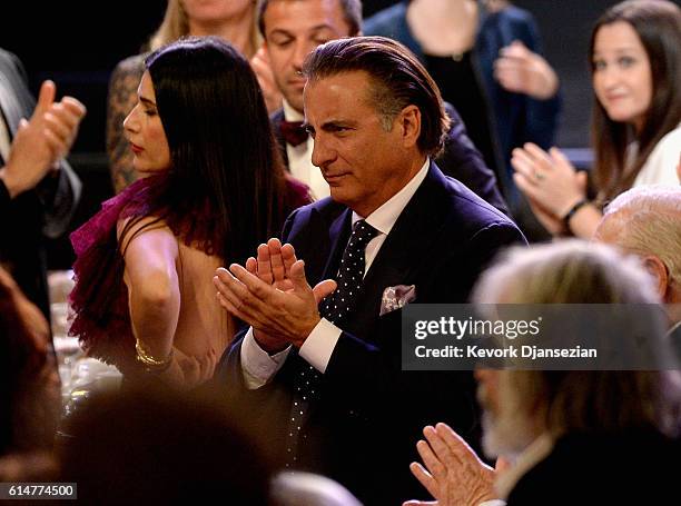 Actor Andy Garcia attends the 30th Annual American Cinematheque Awards Gala at The Beverly Hilton Hotel on October 14, 2016 in Beverly Hills,...