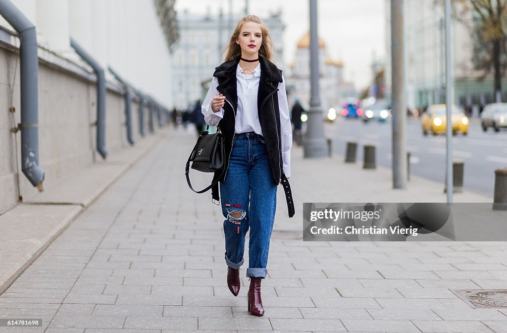 Street Style Day 2 - Mercedes-Benz Fashion Week Russia