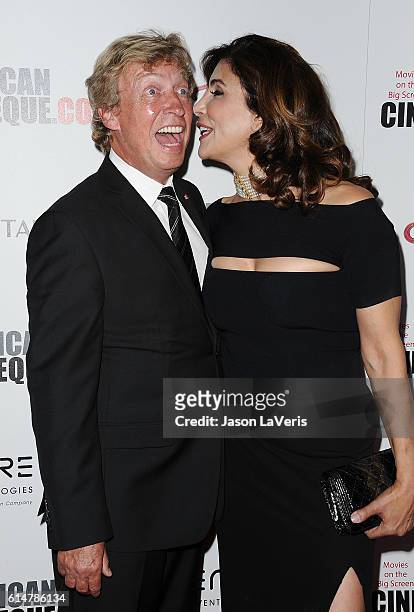 Nigel Lythgoe and Jo Champa attend the 30th annual American Cinematheque Awards gala at The Beverly Hilton Hotel on October 14, 2016 in Beverly...