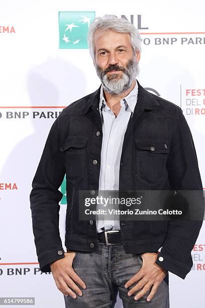 Domenico Procacci attends a photocall for 'Sole Cuore Amore' during the 11th Rome Film Festival at Auditorium Parco Della Musica on October 15, 2016...