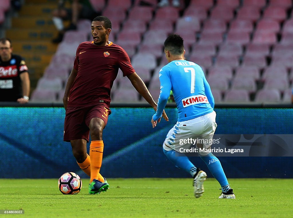 SSC Napoli v AS Roma - Serie A