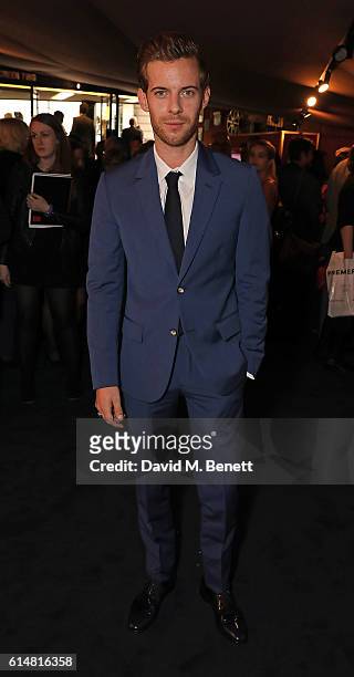 Luke Treadaway attends the 'Ethel & Ernest' screening during the 60th BFI London Film Festival at The Curzon Mayfair on October 15, 2016 in London,...