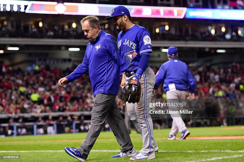 League Championship - Toronto Blue Jays v Cleveland Indians - Game One