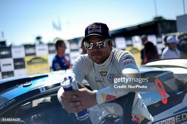 Andreas Mikkelsen of, Volkswagen Motorsport during the 3rd day of the Rally RACC Catalunya, on October 15, 2016 in Salou, Spain.