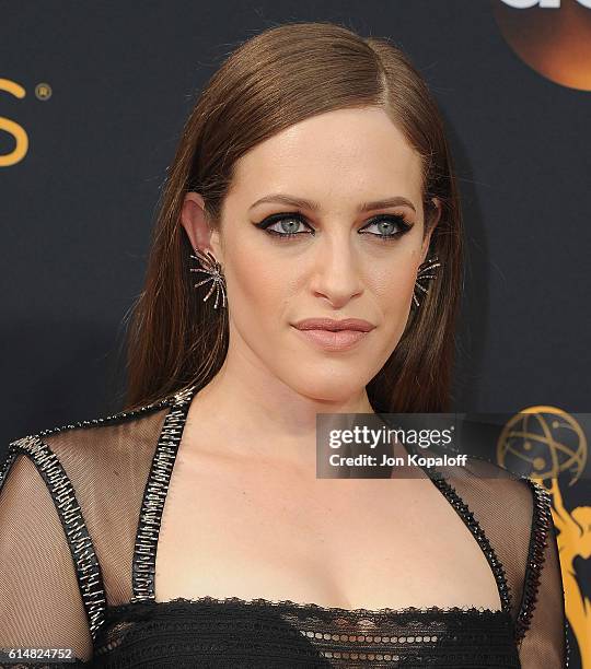 Actress Carly Chaikin arrives at the 68th Annual Primetime Emmy Awards at Microsoft Theater on September 18, 2016 in Los Angeles, California.