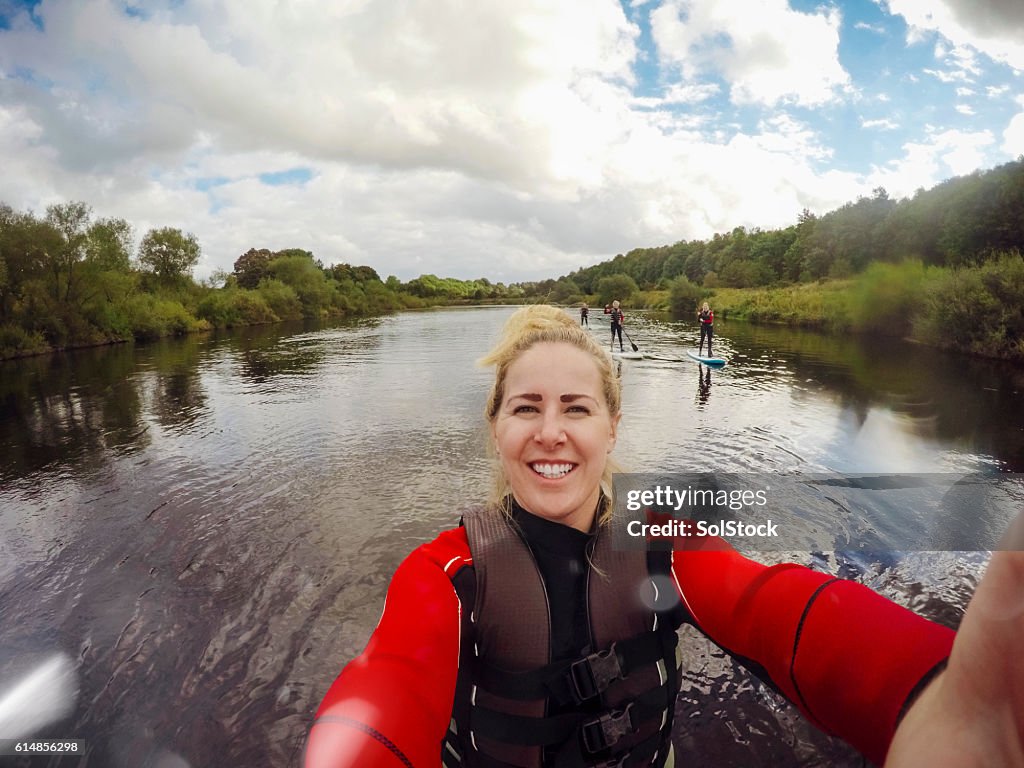 Paddle Board Selfie