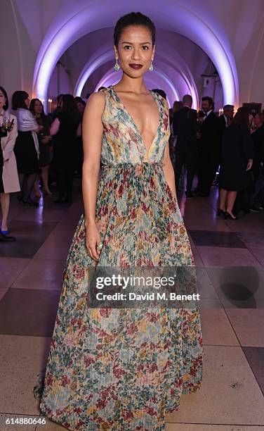 Gugu Mbatha-Raw attends the BFI London Film Festival Awards during the 60th BFI London Film Festival at Banqueting House on October 15, 2016 in...