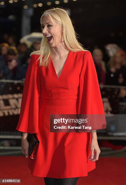 Joely Richardson attends the 'Snowden' Headline Gala screening during the 60th BFI London Film Festival at Odeon Leicester Square on October 15, 2016...