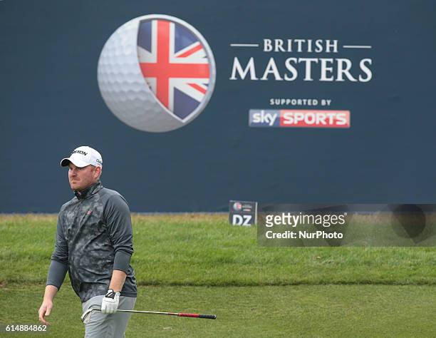Gareth Wright during The British Masters 2016 supported by SkySports second round at The Grove Golf Course on October 14, 2016 in Watford, England.
