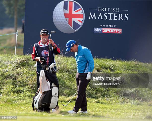 Steve Webster during The British Masters 2016 supported by SkySports second round at The Grove Golf Course on October 14, 2016 in Watford, England.