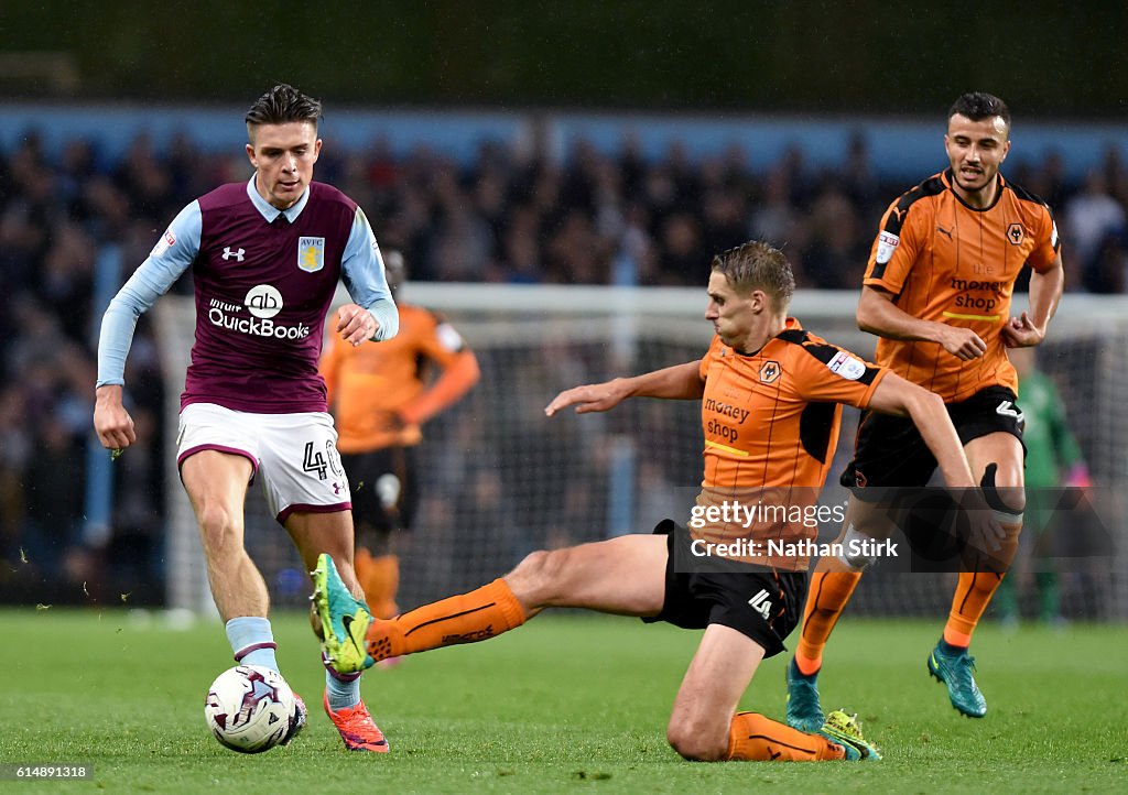 Aston Villa v Wolverhampton Wanderers - Sky Bet Championship