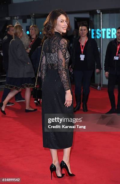 Olga Kurylenko attends the 'Snowden' Headline Gala screening during the 60th BFI London Film Festival at Odeon Leicester Square on October 15, 2016...