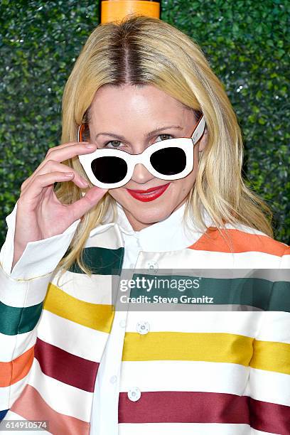 Blogger Blair Eadie attends the Seventh Annual Veuve Clicquot Polo Classic at Will Rogers State Historic Park on October 15, 2016 in Pacific...