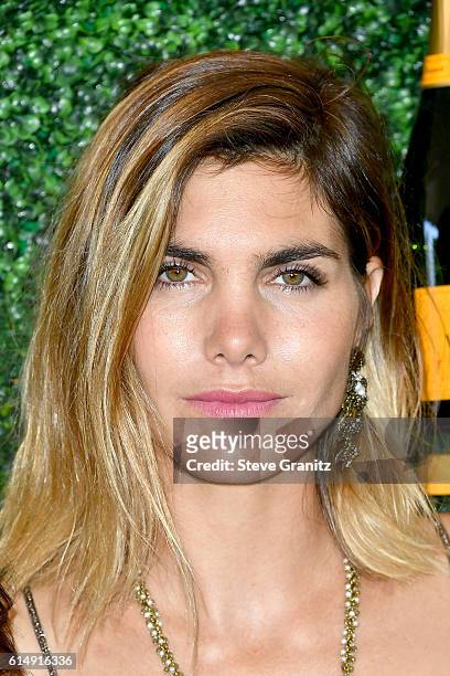 Co-Host Delfina Blaquier attends the Seventh Annual Veuve Clicquot Polo Classic at Will Rogers State Historic Park on October 15, 2016 in Pacific...