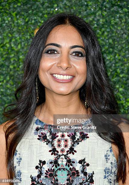 Trupty Patel attends the Seventh Annual Veuve Clicquot Polo Classic at Will Rogers State Historic Park on October 15, 2016 in Pacific Palisades,...