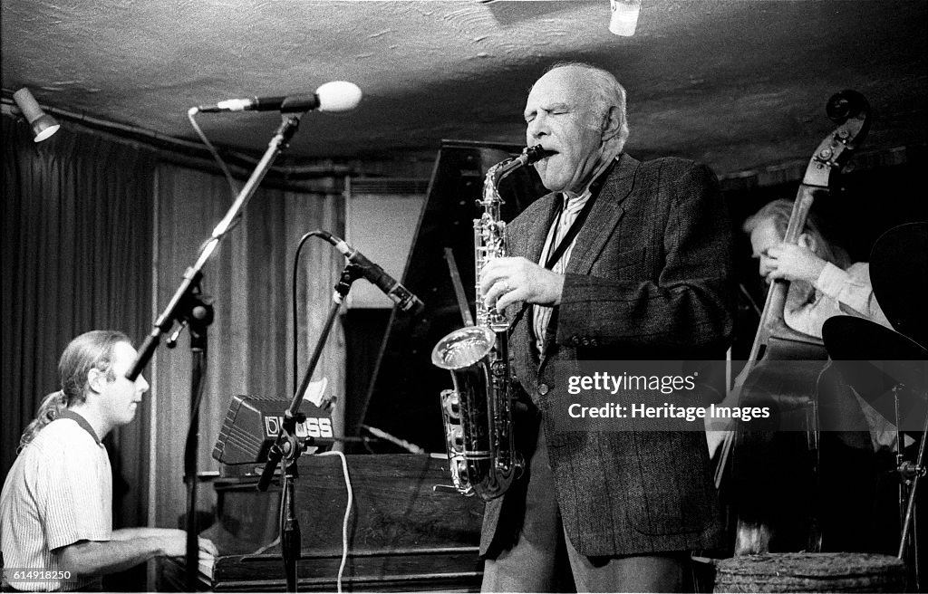 Herb Geller, Bass Clef, London, April 1990