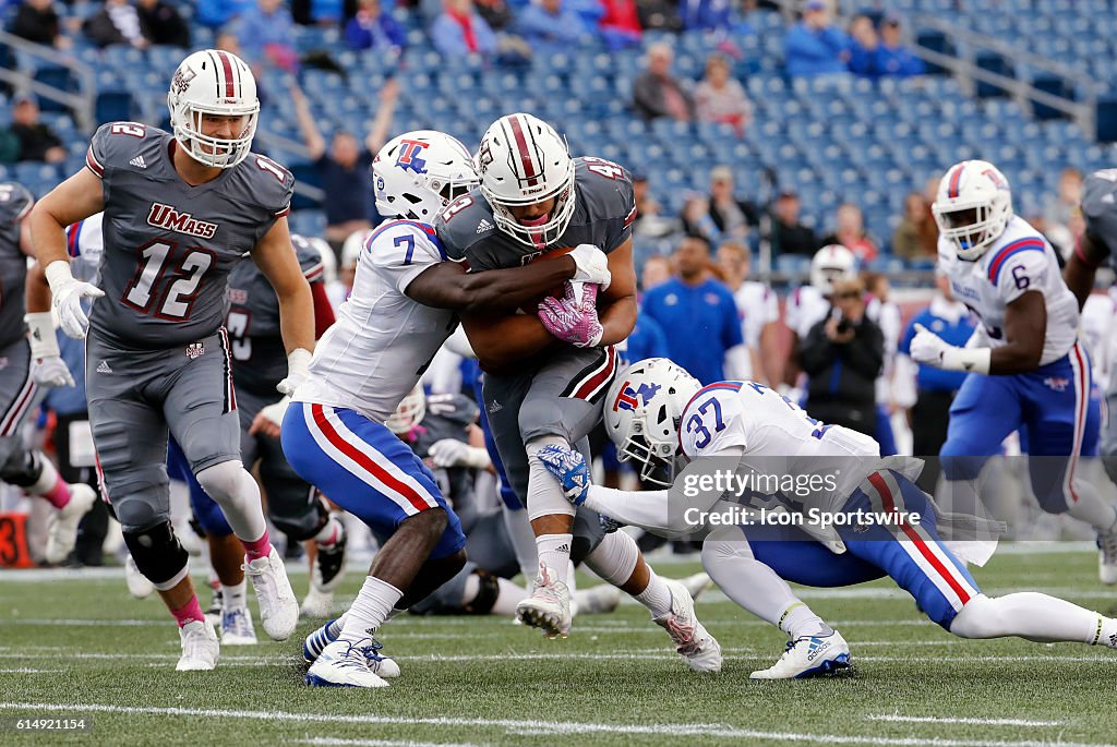 NCAA FOOTBALL: OCT 15 Louisiana Tech at UMass