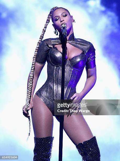 Beyonce performs onstage during TIDAL X: 1015 on October 15, 2016 in New York City.