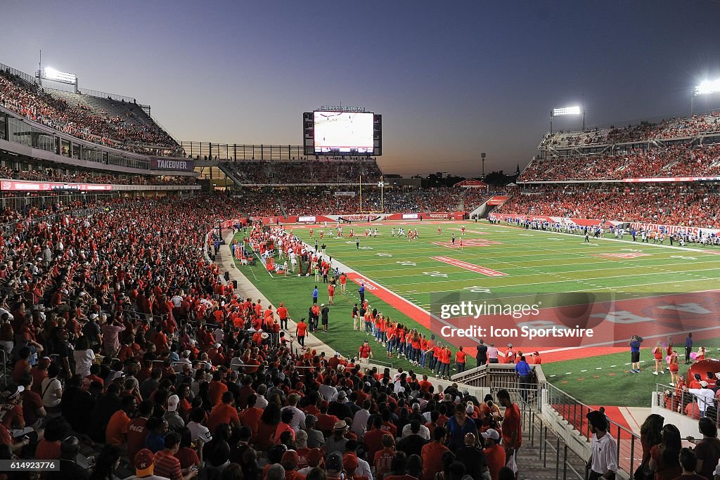 NCAA FOOTBALL: OCT 15 Tulsa at Houston