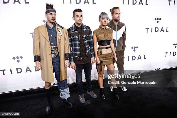 Attends the TIDAL's Second Annual Philanthropic Festival at Barclays Center of Brooklyn on October 15, 2016 in New York City.