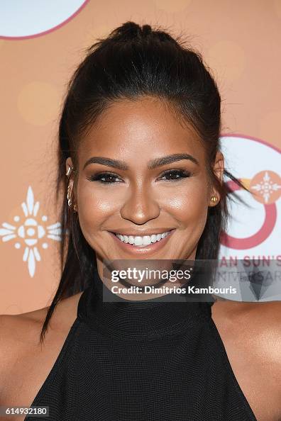 Cassion Rapper Singer Cassie walks the red carpet before the Ballroom After Party ...