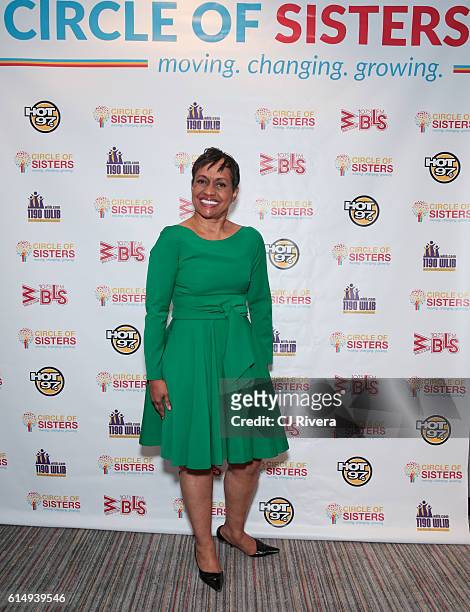 Judge Glenda Hatchett attends the '2016 Circle of Sisters' at Jacob Javits Center on October 15, 2016 in New York City.