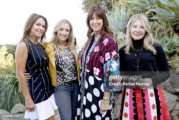 Co-Founder of Visionary Women Angella Nazarian, Visionary Women's Sarah Milken, Lauren Taschen, and Lynn Rosenthal attend Visionary Women Presents:...