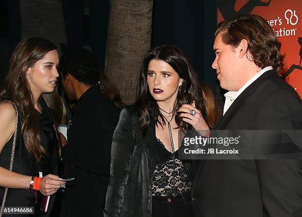 Christina Schwarzenegger, Katherine Schwarzenegger and Christopher Schwarzenegger attend Hilarity for Charity's 5th Annual Los Angeles Variety Show:...