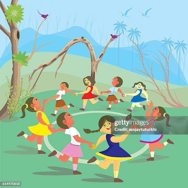 play - child asking question stock illustrations