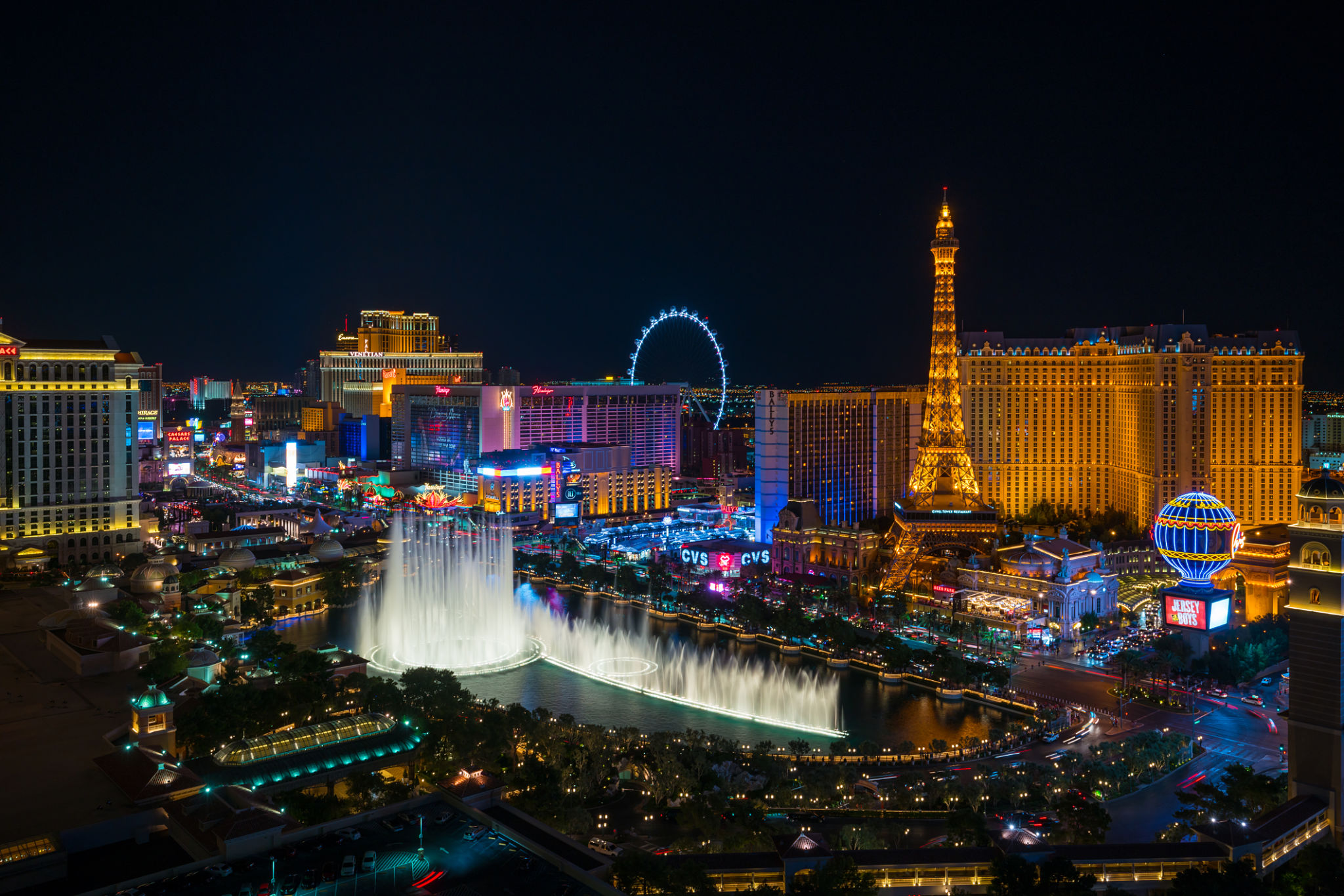 las vegas skyline