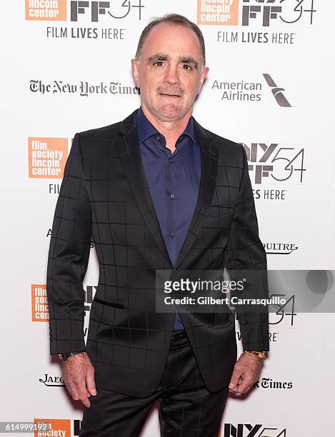 Composer Christopher Spelman attends the Closing Night Screening of 'The Lost City Of Z' for the 54th New York Film Festival at Alice Tully Hall,...