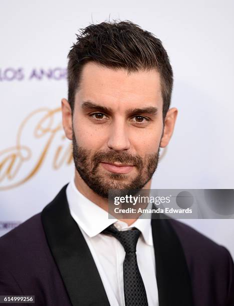 Player Teddy Purcell arrives at the 2016 Children's Hospital Los Angeles "Once Upon a Time" Gala at the L.A. Live Event Deck on October 15, 2016 in...