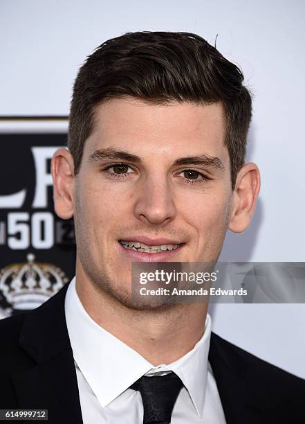 Player Nic Dowd arrives at the 2016 Children's Hospital Los Angeles "Once Upon a Time" Gala at the L.A. Live Event Deck on October 15, 2016 in Los...