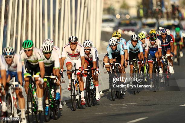 Tom Boonen of Belgium rides during the Elite Men's Road Race on day eight of the UCI Road World Championships on October 16, 2016 in Doha, Qatar.