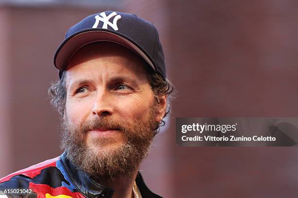 Jovanotti walks a red carpet during the 11th Rome Film Festival at Auditorium Parco Della Musica on October 16, 2016 in Rome, Italy.