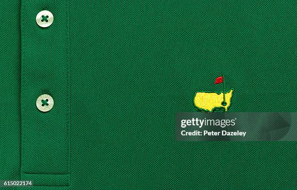 Close up of a US Masters shirt on September 19, 2016 in London, England.