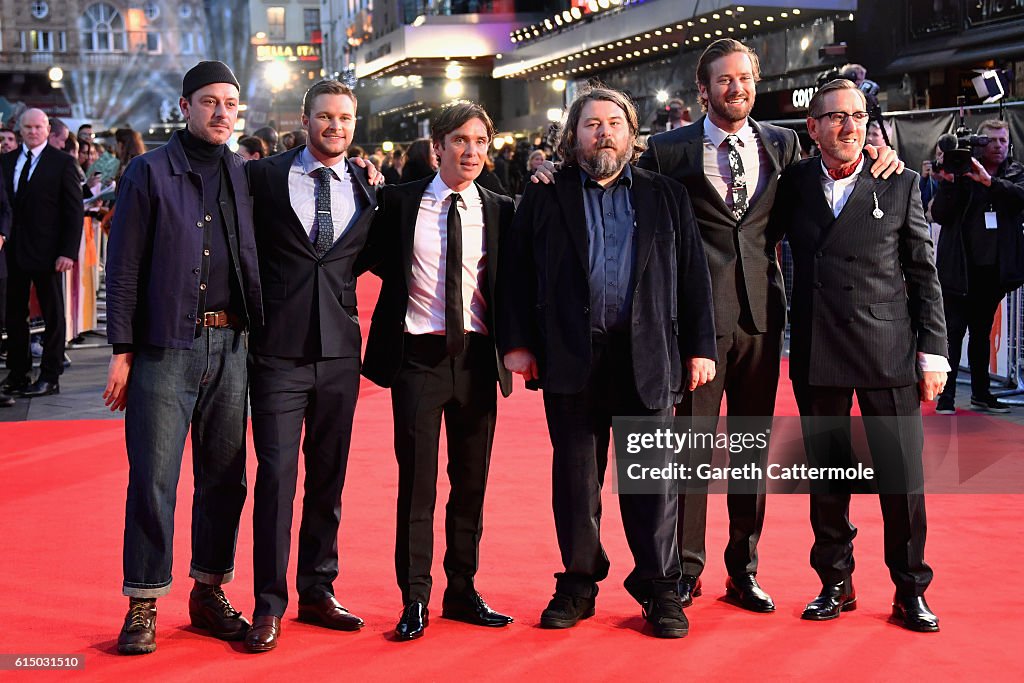 'Free Fire' - Closing Night Gala - 60th BFI London Film Festival