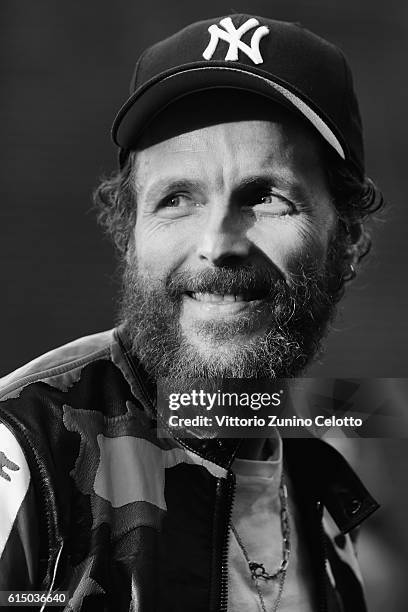 Lorenzo Jovanotti Cherubini walks a red carpet during the 11th Rome Film Festival at Auditorium Parco Della Musica on October 16, 2016 in Rome, Italy.