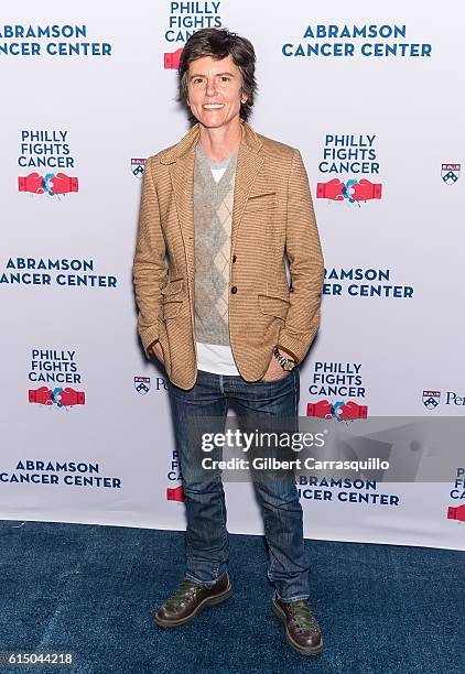 Stand-up comic, writer, radio contributor, actress, Tig Notaro attends Philly Fights Cancer: Round 2 at Legacy Youth Tennis Organization on October...