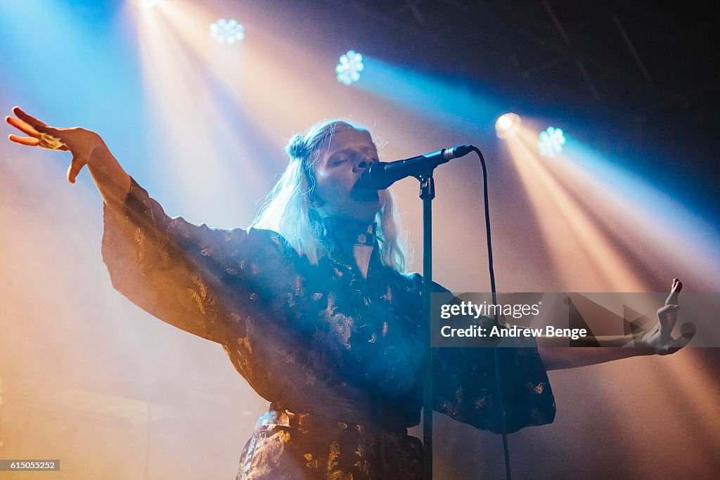 Aurora Performs At The University Union Stylu