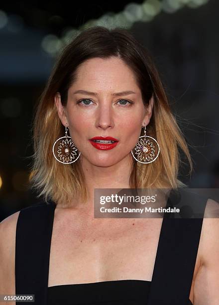 Sienna Guillory attends the 'Free Fire' Closing Night Gala during the 60th BFI London Film Festival at Odeon Leicester Square on October 16, 2016 in...